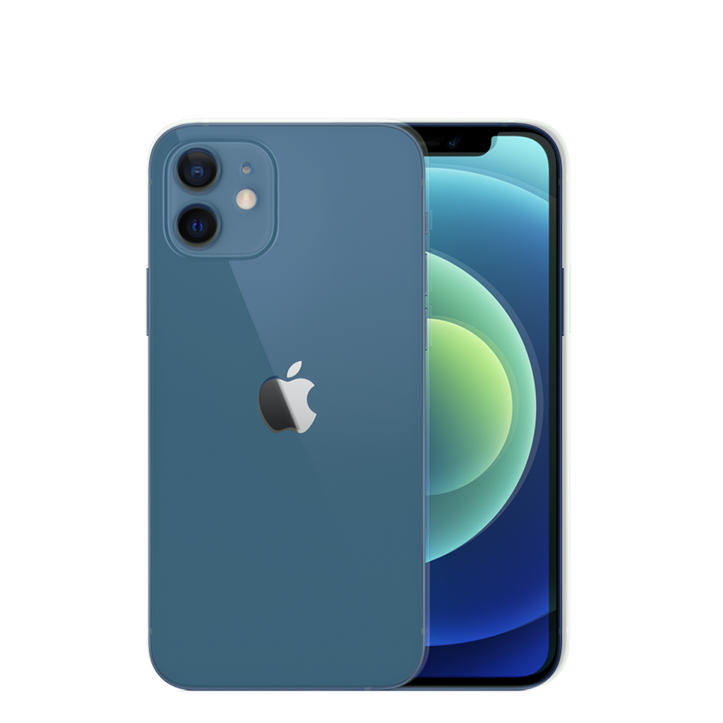 Apple iPhone 12 - Teléfono inteligente - SIM doble - 5G NR - 128 GB - 6.1" - 2532 x 1170 píxeles (460 ppi) - Super Retina XDR Display (cámara frontal de 12 MP) - 2 x cámaras traseras - azul