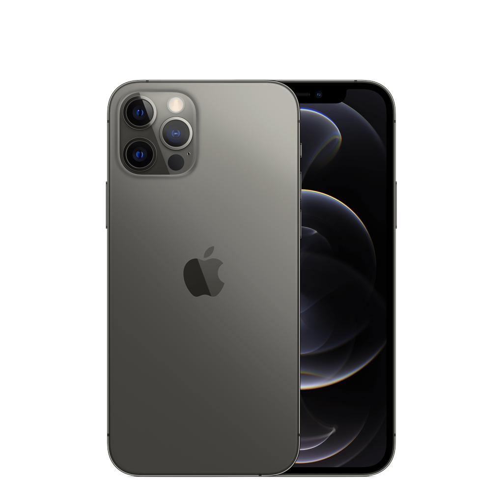 Apple iPhone 12 Pro - Teléfono inteligente - SIM doble - 5G NR - 128 GB - 6.1" - 2532 x 1170 píxeles (460 ppi) - Super Retina XDR Display (cámara frontal de 12 MP) - 3 x cámaras traseras - grafito