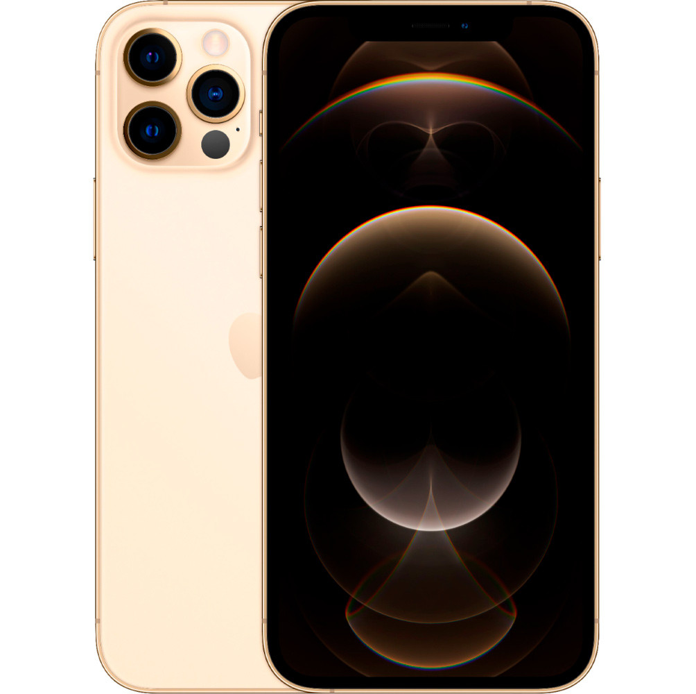 Apple iPhone 12 Pro - Teléfono inteligente - SIM doble - 5G NR - 128 GB - 6.1" - 2532 x 1170 píxeles (460 ppi) - Super Retina XDR Display (cámara frontal de 12 MP) - 3 x cámaras traseras - oro