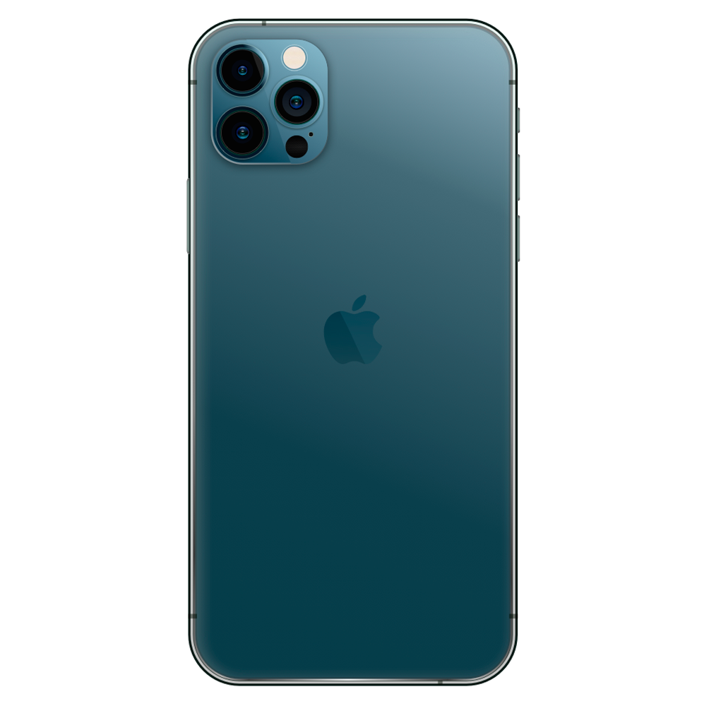 Apple iPhone 12 Pro - Teléfono inteligente - SIM doble - 5G NR - 256 GB - 6.1" - 2532 x 1170 píxeles (460 ppi) - Super Retina XDR Display (cámara frontal de 12 MP) - 3 x cámaras traseras - azul pacífico