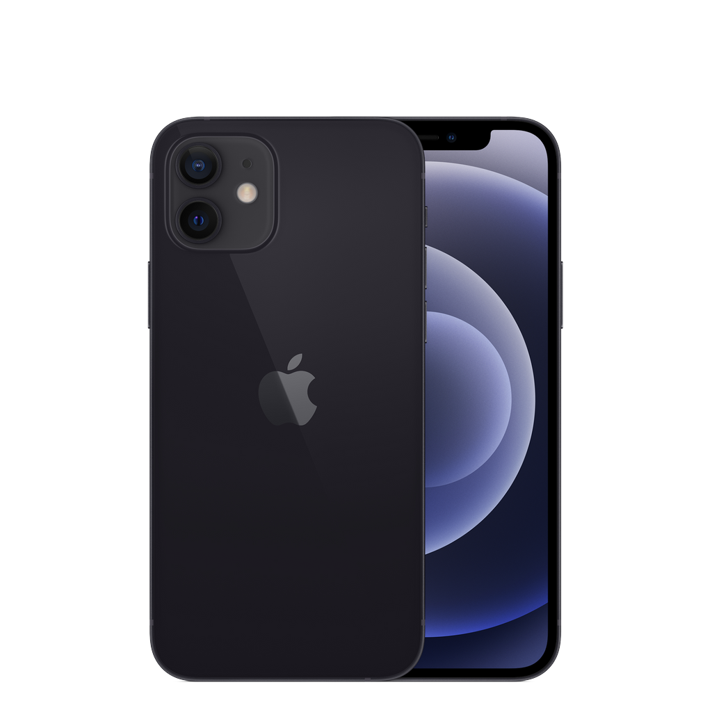 Apple iPhone 12 - Teléfono inteligente - SIM doble - 5G NR - 128 GB - 6.1" - 2532 x 1170 píxeles (460 ppi) - Super Retina XDR Display (cámara frontal de 12 MP) - 2 x cámaras traseras - negro