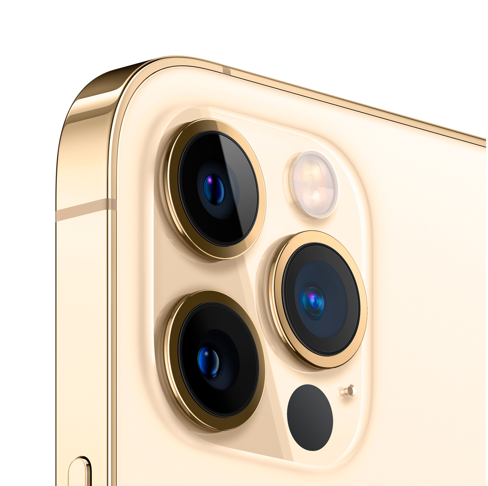 Apple iPhone 12 Pro Max - Teléfono inteligente - SIM doble - 5G NR - 128 GB - 6.7" - 2778 x 1284 píxeles (458 ppi) - Super Retina XDR Display (cámara frontal de 12 MP) - 3 x cámaras traseras - oro
