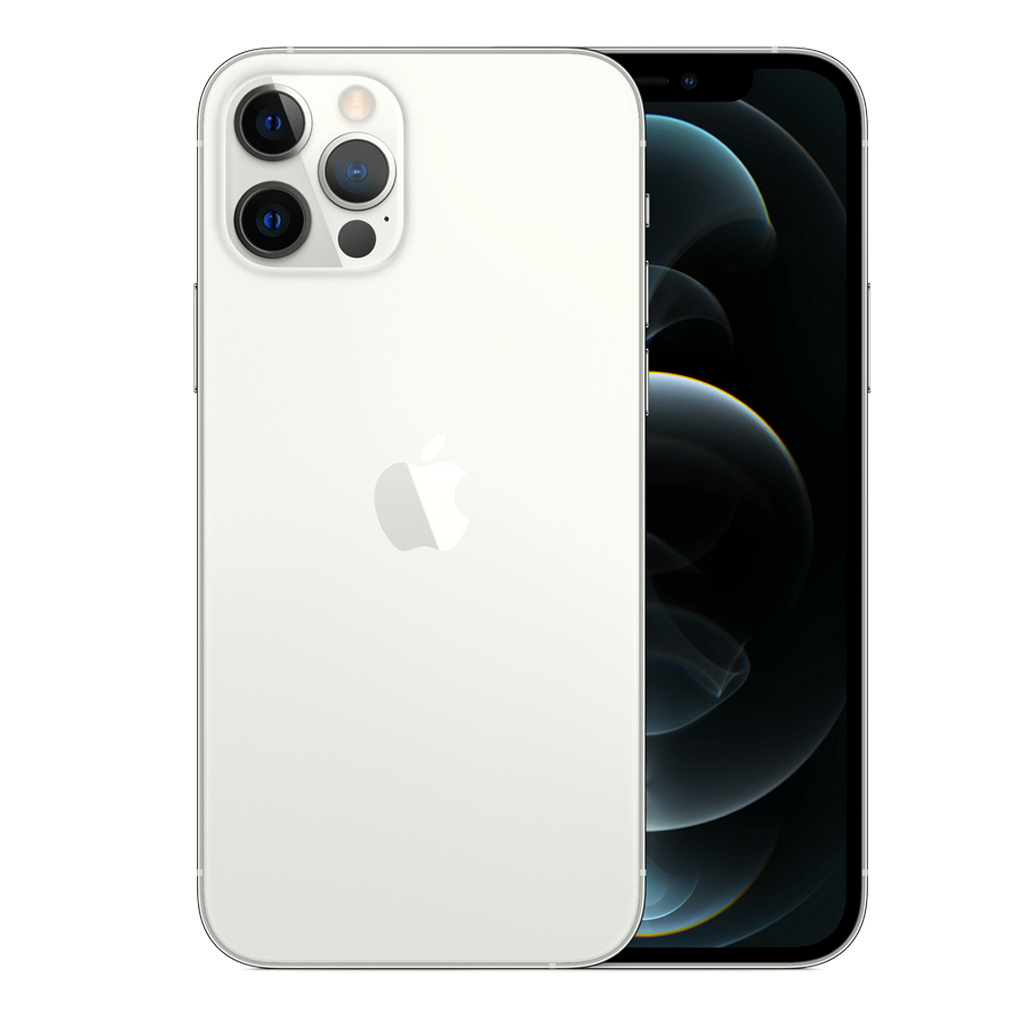 Apple iPhone 12 Pro Max - Teléfono inteligente - SIM doble - 5G NR - 256 GB - 6.7" - 2778 x 1284 píxeles (458 ppi) - Super Retina XDR Display (cámara frontal de 12 MP) - 3 x cámaras traseras - plata