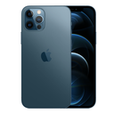 Apple iPhone 12 Pro Max - Teléfono inteligente - SIM doble - 5G NR - 512 GB - 6.7" - 2778 x 1284 píxeles (458 ppi) - Super Retina XDR Display (cámara frontal de 12 MP) - 3 x cámaras traseras - azul pacífico
