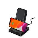 Belkin 2-in-1 - Edición especial - soporte de carga inalámbrica/banco de energía - 10000 mAh - 7.5 vatios (USB) - negro