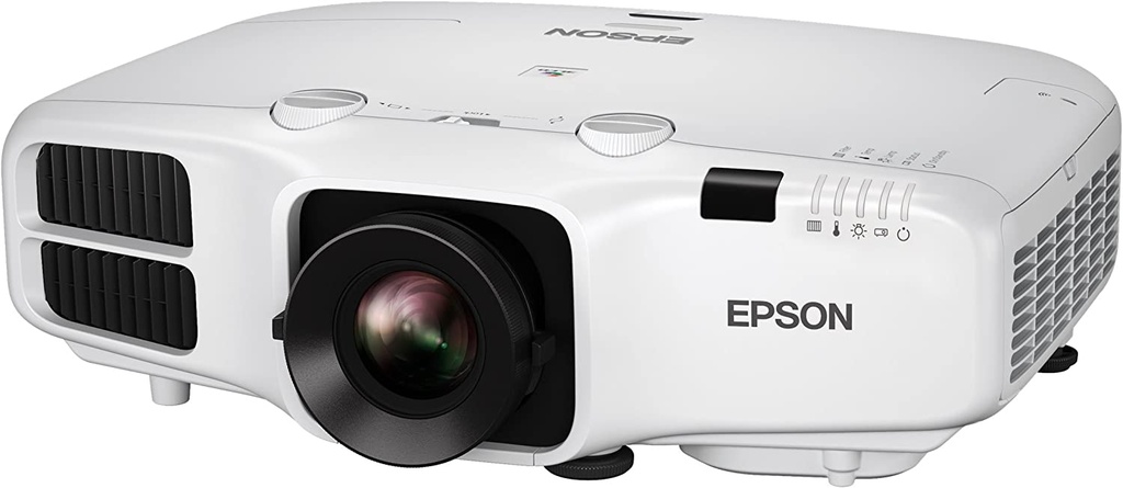 Epson PowerLite 5510 - Proyector 3LCD - 5500 lúmenes (blanco) - 5500 lúmenes (color) - XGA (1024 x 768) - 4:3 - LAN - con 2 años de Epson Road Service Program - Epson Brighter Futures Education Program