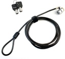 RUBAN-/RUBAN - Cable de seguridad para ordenador portátil (2 llaves)
