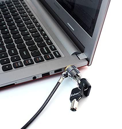 RUBAN-/RUBAN - Cable de seguridad para ordenador portátil (2 llaves)