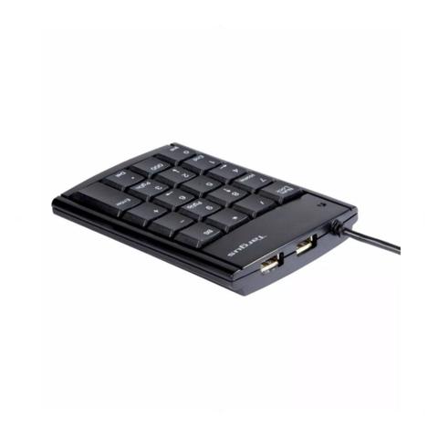 TGACPUK10-/TARGUS TECLADO NUMERICO MINI USB CON HUB USB 2PUERTOS.