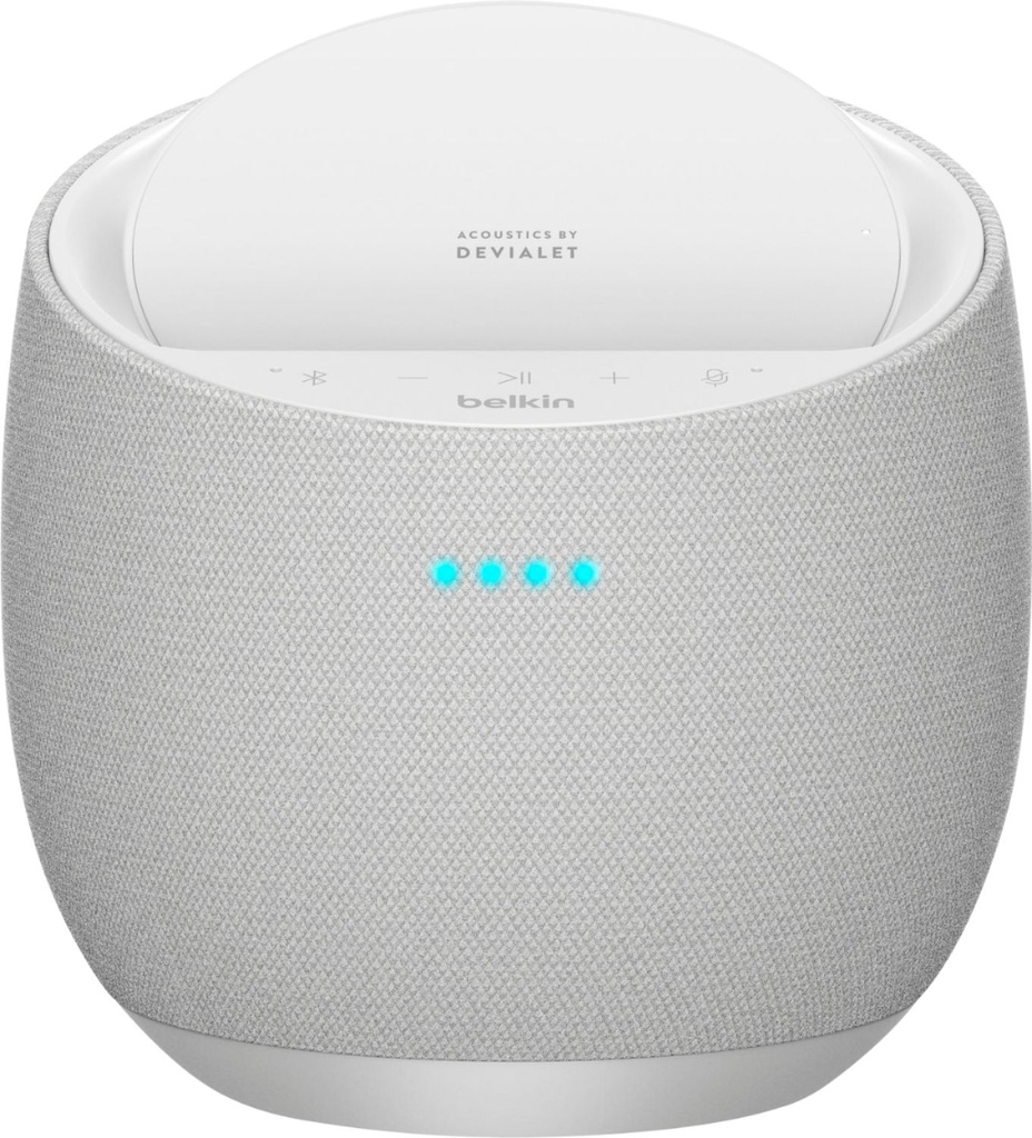 Belkin SoundForm Elite - Altavoz inteligente - Wi-Fi, Bluetooth - controlado por aplicación - 2 vías - blanco