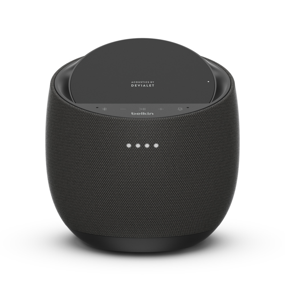 Belkin SoundForm Elite - Altavoz inteligente - Wi-Fi, Bluetooth - controlado por aplicación - 2 vías - negro