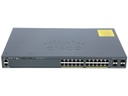 Cisco Catalyst 2960X-24TS-L - Conmutador - Gestionado - 24 x 10/100/1000 + 4 x Gigabit SFP - sobremesa, montaje en rack