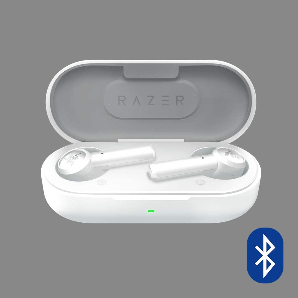 Razer Hammerhead True Wireless Earbuds - Auriculares inalámbricos con micro - en oreja - Bluetooth - mercurio