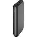 Belkin - Cargador portátil - 20000 mAh - 3 conectores de salida (USB, USB-C) - en el cable: USB, USB-C - negro