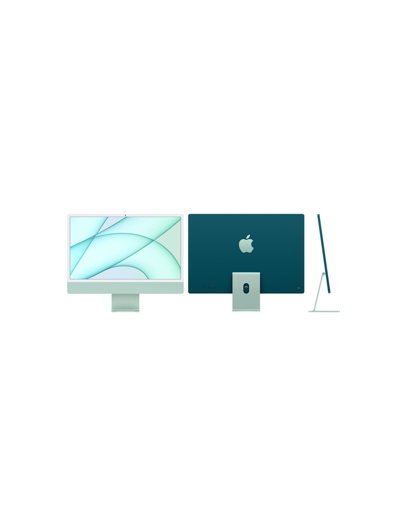 Apple - All-in-one - Apple M1 None - 8 GB - 256 GB HDD - 24" - Apple macOS Big Sur 11.0 - Green