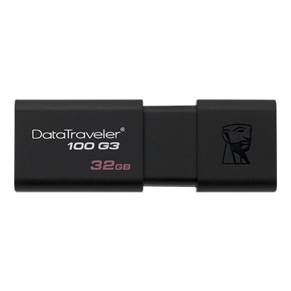 DT100G3/32GB-Kingston DataTraveler 100 G3 - Unidad flash USB - 32 GB