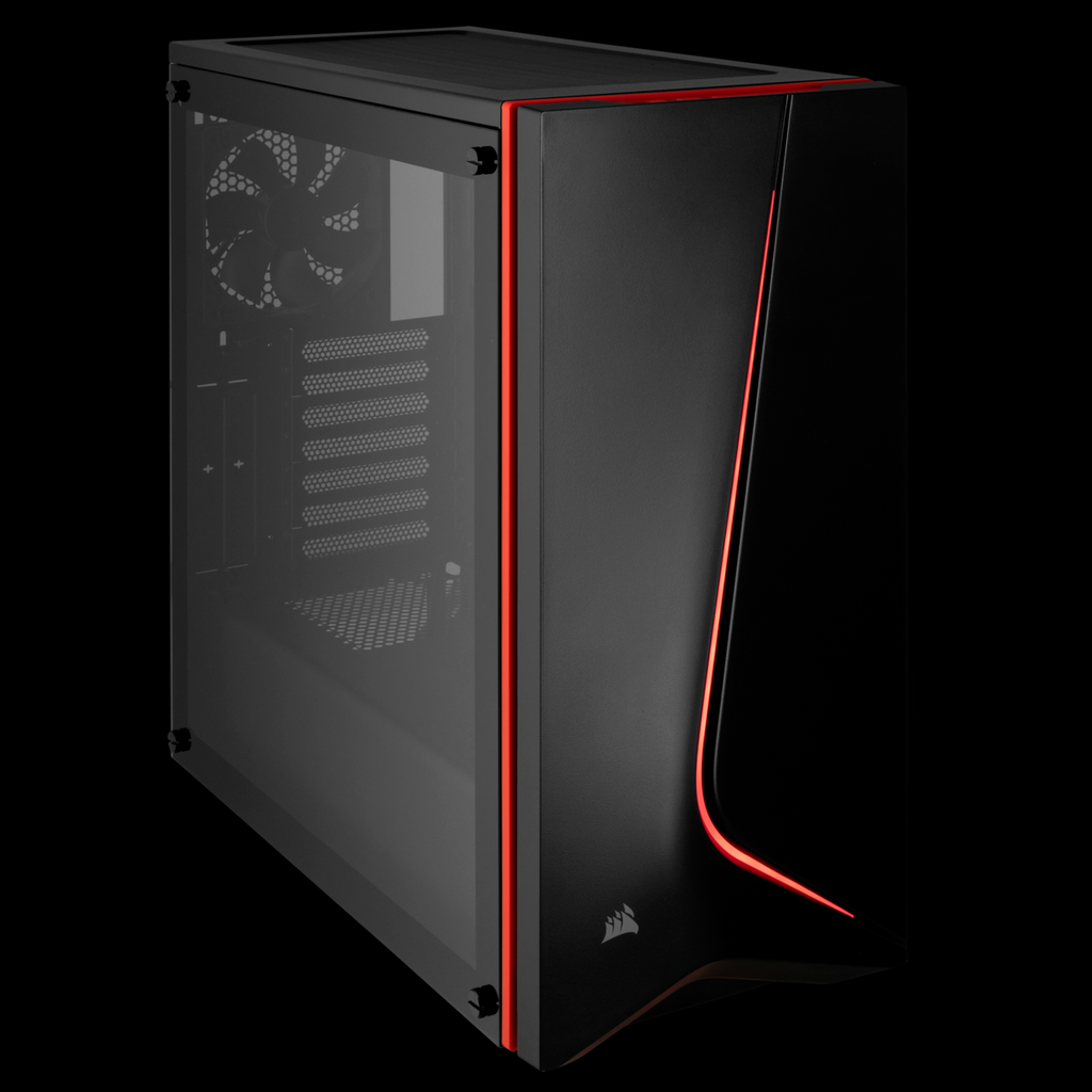 CORSAIR Carbide Series SPEC-06 - Torre - ATX - sin fuente de alimentación (ATX) - negro