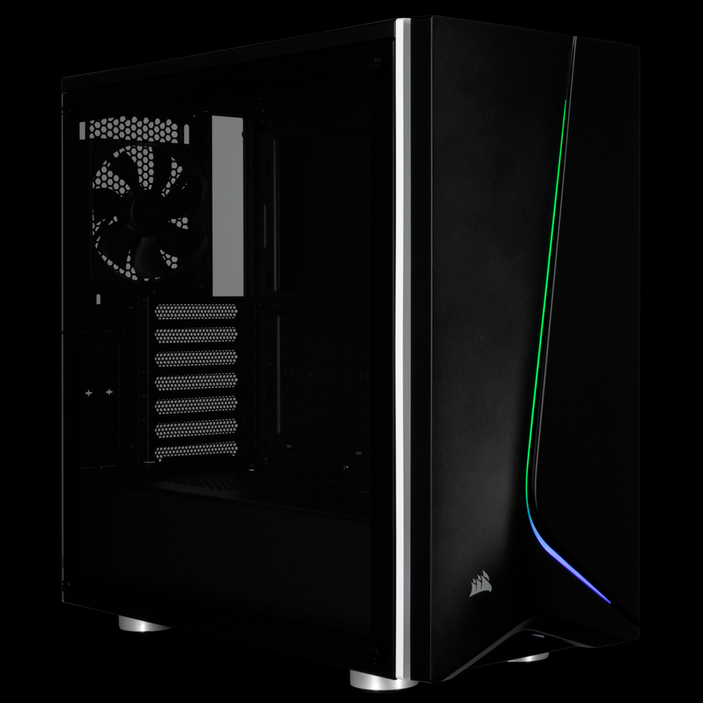 CORSAIR Carbide Series SPEC-06 RGB - Torre - ATX - sin fuente de alimentación (ATX) - negro