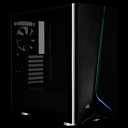 CORSAIR Carbide Series SPEC-06 RGB - Torre - ATX - sin fuente de alimentación (ATX) - negro