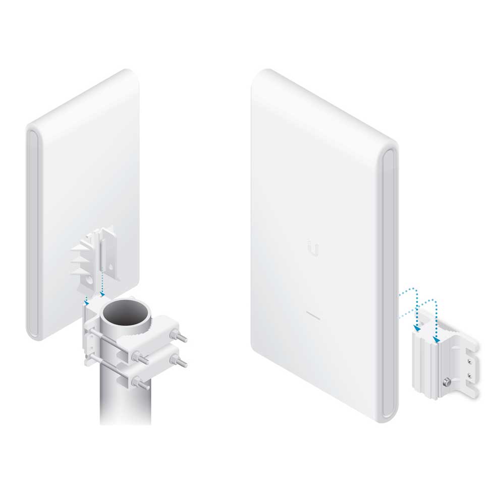 Ubiquiti Networks UAP-AC-M-PRO-US UniFi AC Mesh Wide-Area Outdoor Dual-Band Access Point (UAP-AC-M-PRO)