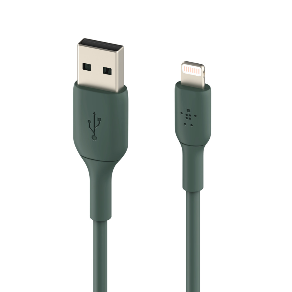 Belkin BOOST CHARGE - Cable Lightning - Lightning (M) a USB (M) - 1 m - verde noche - para Apple iPad/iPhone/iPod (Lightning)