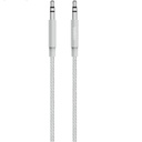 Belkin MIXIT Aux Cable - Cable de audio - miniconector estéreo (M) a miniconector estéreo (M) - 1.22 m - plata