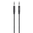 Belkin MIXIT Aux Cable - Cable de audio - miniconector estéreo (M) a miniconector estéreo (M) - 1.22 m - plata