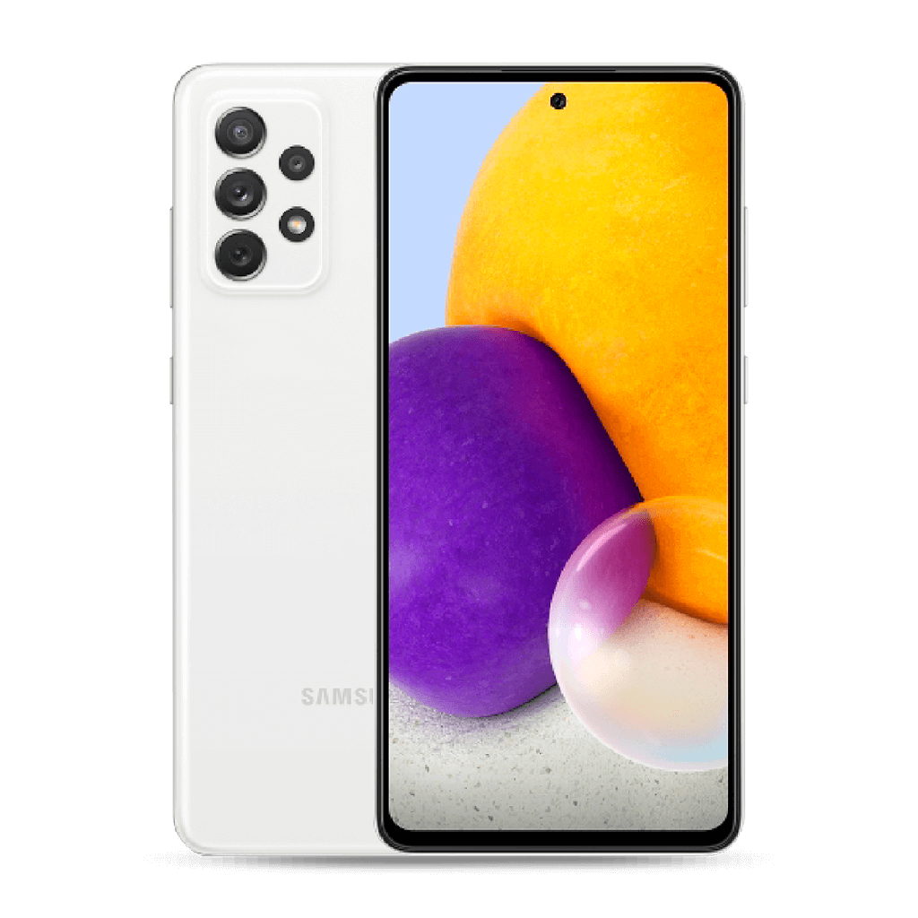 Samsung Galaxy A72 - Smartphone - 4G - Android - 128 GB - white - Touch