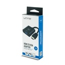 ADAPTADOR UNNO (AD4202BK) HDMI A VGA