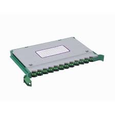 ODF RACK 12SC/APC Panel fibra óptica 6 puertos SC Duplex azul sm Hubbell