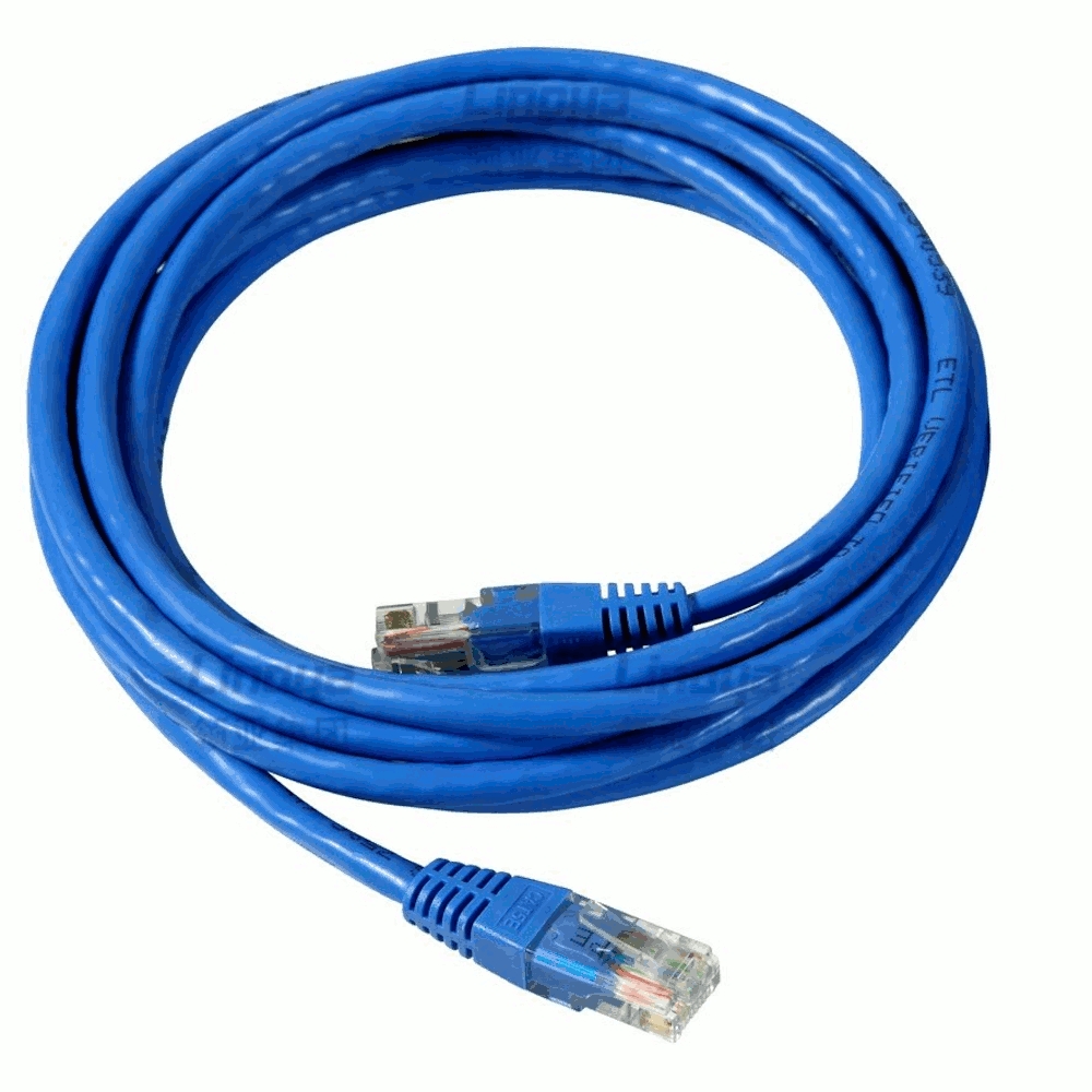 Nexxt - Cable de interconexión - RJ-45 (M) a RJ-45 (M) - 2.1 m - UTP - CAT 6 - trenzado - azul