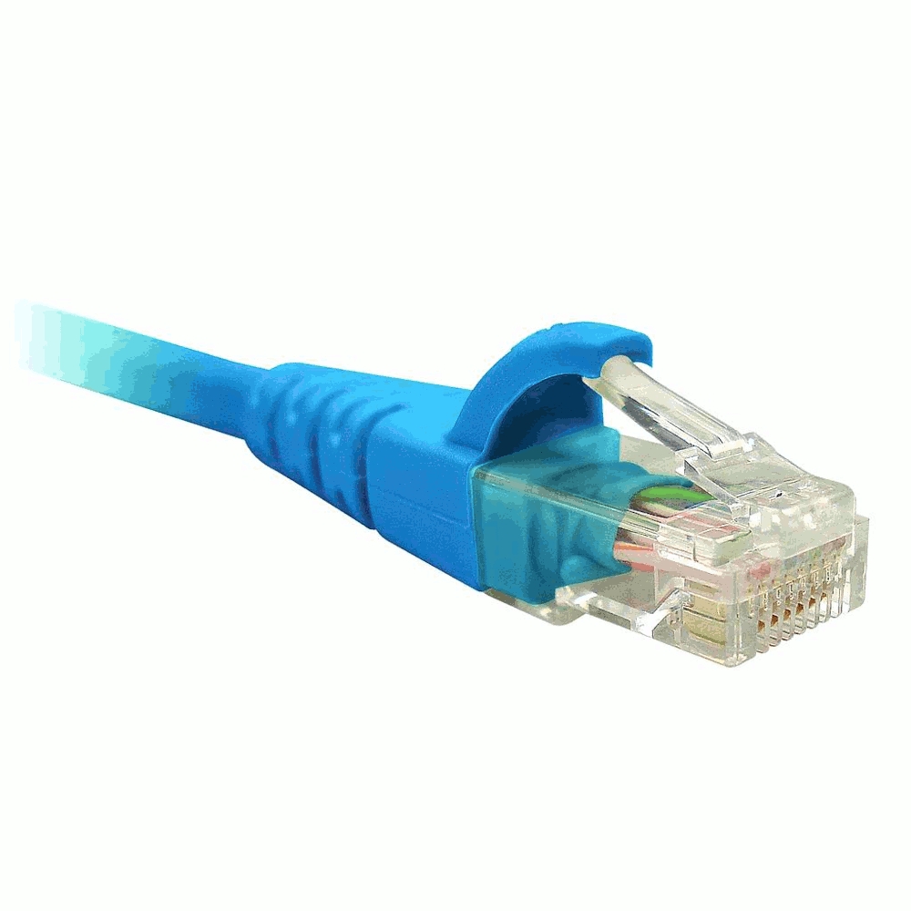 Nexxt - Cable de interconexión - RJ-45 (M) a RJ-45 (M) - 2.1 m - UTP - CAT 6 - trenzado - azul