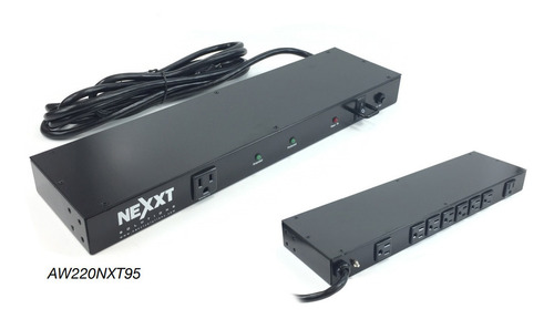 Nexxt 9 Outlet Power Strip Rack Mount