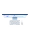 Apple iMac - All-in-one - Apple M1 None - 8 GB DDR4 SDRAM - 512 GB HDD - 24" - Apple macOS Big Sur 11.0 - Blue