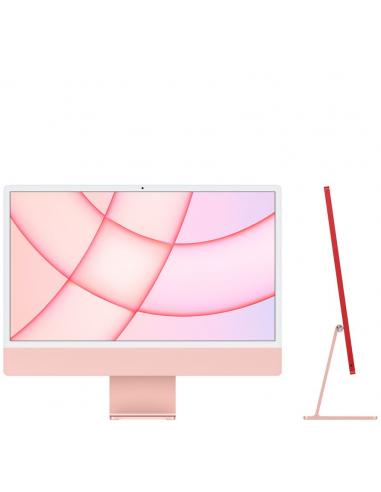 Apple iMac - All-in-one - Apple M1 None - 8 GB DDR4 SDRAM - 512 GB HDD - 24" - Apple macOS Big Sur 11.0 - Pink