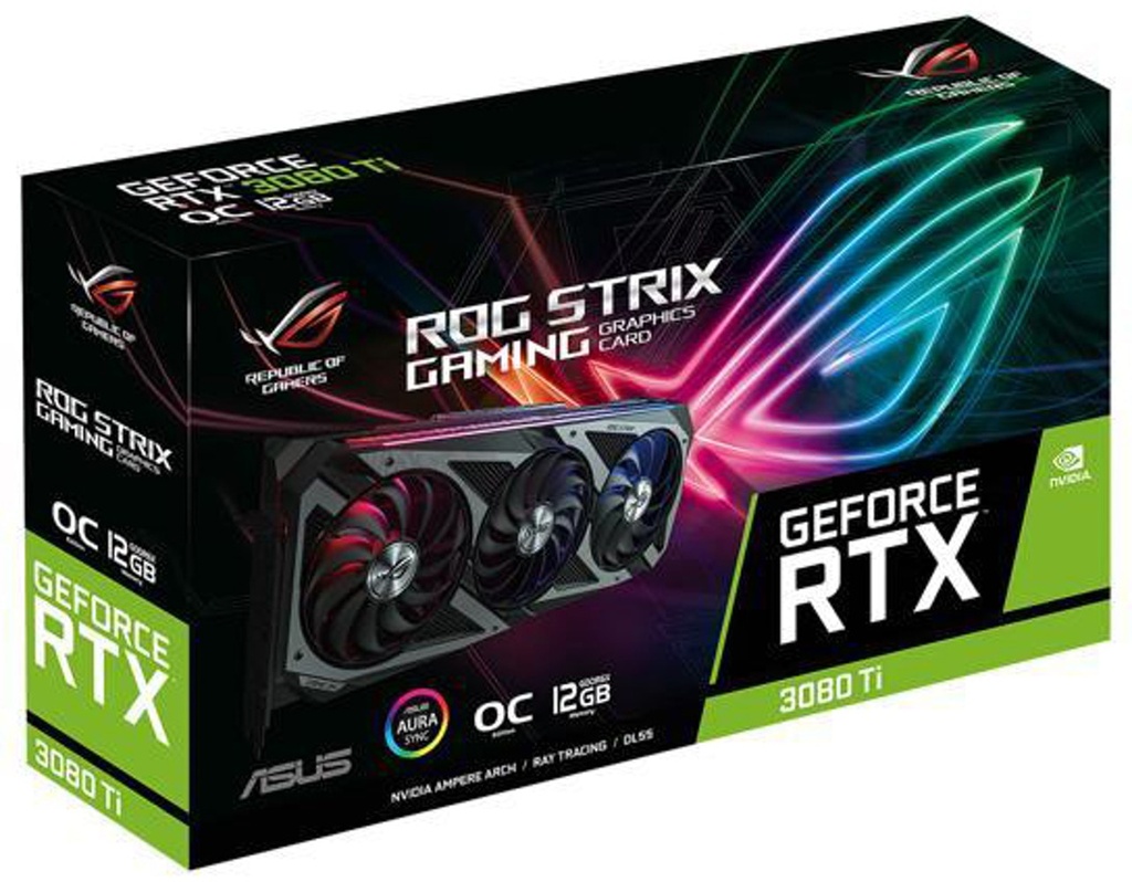 ASUS ROG STRIX - PCI Express 4.0 x16 - NVIDIA - NVIDIA GeForce RTX 3080 - 12 GB - GDDR6X SDRAM - DisplayPort