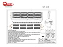 NPP-6048 - PANEL UTP 48 PUERTOS CAT 6 QUEST