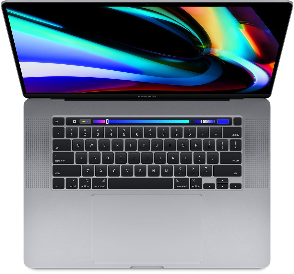Apple MacBook Pro with Touch Bar - Core i7 2.6 GHz - macOS Big Sur 11.0 - 16 GB RAM - 512 GB SSD - 16" IPS 3072 x 1920 @ 60 Hz - Radeon Pro 5300M / UHD Graphics 630 - Wi-Fi 5, Bluetooth - gris espacio - kbd: EE. UU.