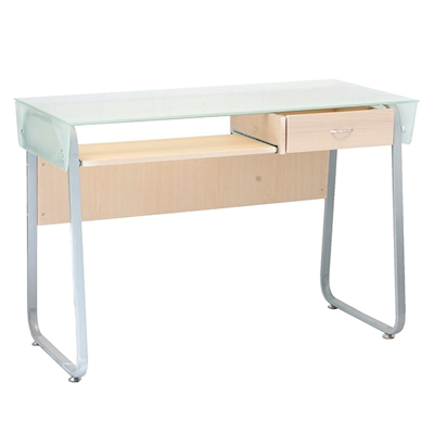 Computer Desk with Tempered Glass Top Xtech CT-1179 