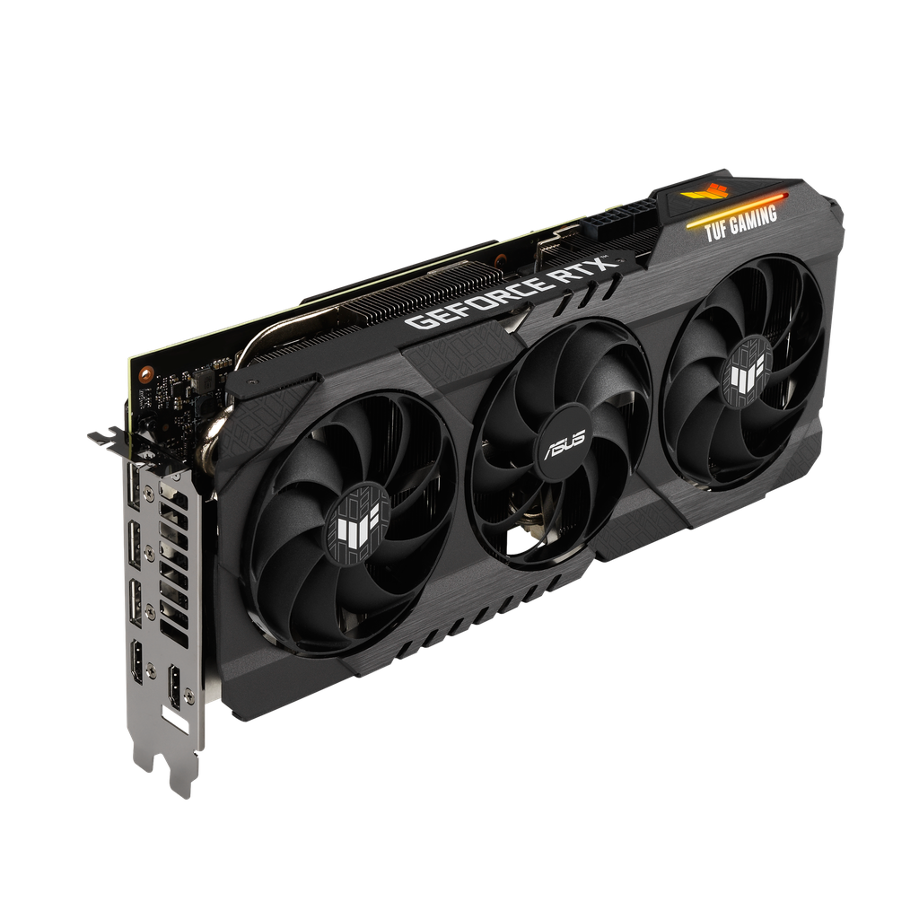 ASUS - TUF-RTX3070TI - PCI Express 4.0 - NVIDIA - NVIDIA GeForce RTX 3070 Ti - 8 GB - DisplayPort / HDMI