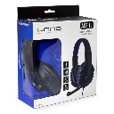 AUDIFONO UNNO ACE 13 (HS7213BL) USB NEGRO CON AZUL C/ MICROFONO