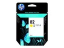 HP 82 - 69 ml - amarillo - original - cartucho de tinta - para DesignJet 10, 120, 20, 50, 500, 510, 800, 815, 820; Designjet Copier cc800