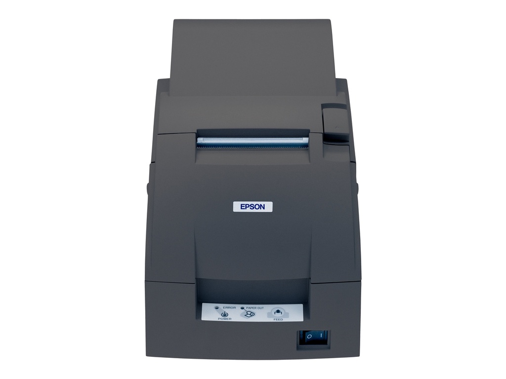 Epson TM U220A - Impresora de recibos - bicolor (monocromático) - matriz de puntos - Rollo (7,6 cm) - 17,8 cpp - 9 espiga - capacidad: 1 rollo - serial - gris oscuro