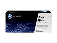 HP 49A - Negro - original - LaserJet - cartucho de tóner (Q5949A) - para LaserJet 1160, 1160Le, 1320, 1320n, 1320nw, 1320t, 1320tn, 3390, 3392