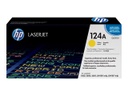 HP 124A - Amarillo - original - LaserJet - cartucho de tóner (Q6002A) - para Color LaserJet 1600, 2600n, 2605, 2605dn, 2605dtn, CM1015 MFP, CM1017 MFP