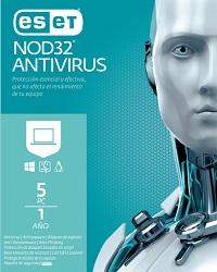 ESET NOD32 Antivirus - License - 1 year - 5 pcs - Download - Windows/MacOS/Linux - Multilanguage