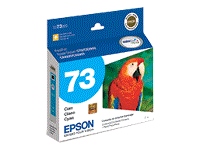 Epson 73 - Cián - original - cartucho de tinta - para Stylus C79, CX3900, CX4900, CX5900