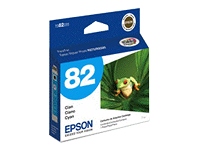 Epson 82 - Cián - original - cartucho de tinta - para Stylus Photo R270, RX590, TX730WD