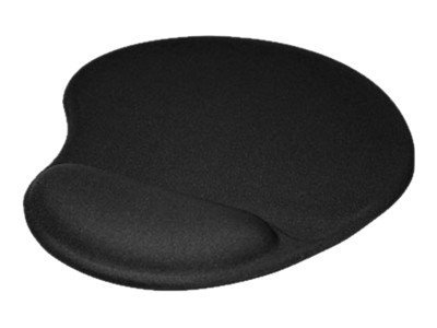 Klip Xtreme KMP-100 Gel Mouse Pad - Alfombrilla de ratón con apoyamuñecas - negro