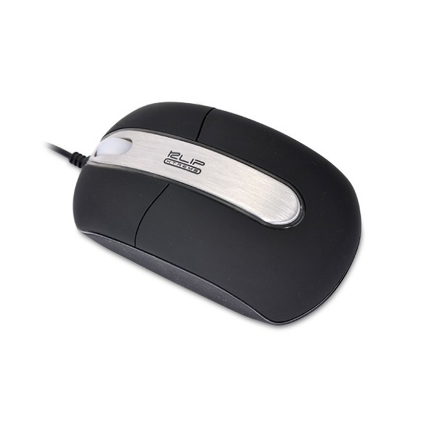 Klip Xtreme - Ratón - Cableado - PS/2 / USB - Negro / Plata